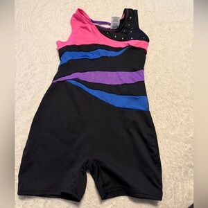 6-6X Pink and Purple Gymnastics Leotard. MUST BE BUNDLED